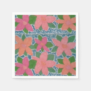 Tropical Flower Paper Napkins