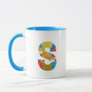 Tropical Flowers Bridal Party Gifts Bridesmaid Mum Mug