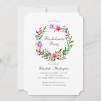 Tropical flowers. Destination bachelorette party