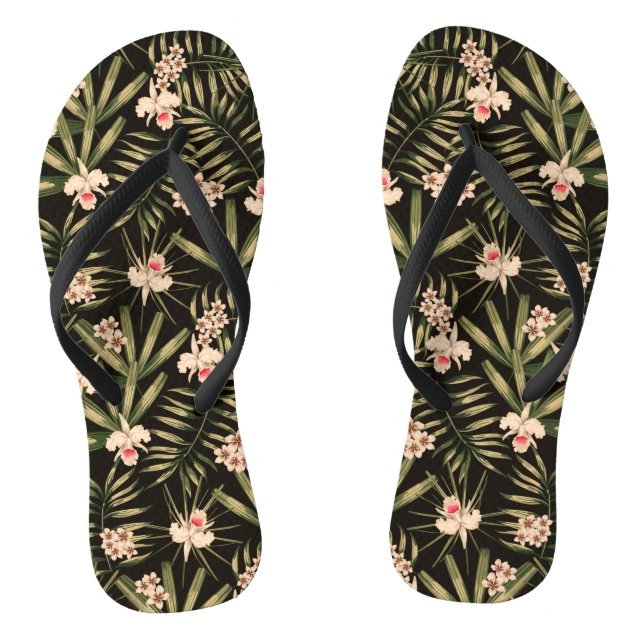 Tropical Flowers Jandals (Footbed)