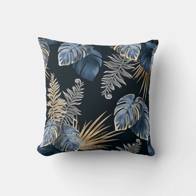 Tropical Foliage Cushion (Front)