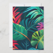 Tropical Foliage Watercolor Paradise