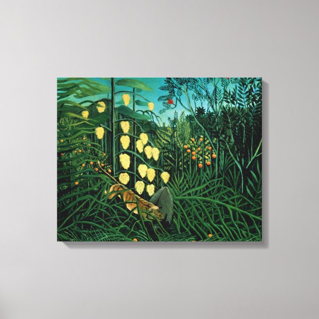 Tropical Forest Canvas Print (Front)