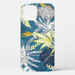 Tropical Forest: Colourful Hand Drawn. iPhone 12 Case