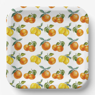 Tropical Forest Paper Plate