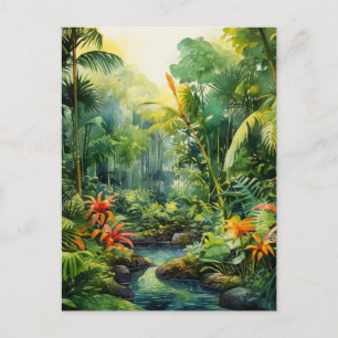 Tropical Forest Postcard