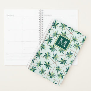 Tropical Foxtail Palm Add Your Initial Planner