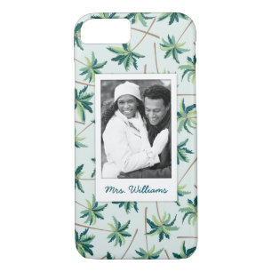 Tropical Foxtail Palm   Add Your Photo & Name Case-Mate iPhone Case