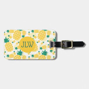 Tropical Fresh Pineapple Luggage Tag