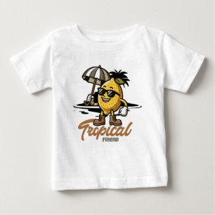 Tropical Friend - Citrus Mascot Baby T-Shirt