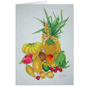 Tropical Fruit and Lei