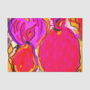 Tropical Fruit Design Tissue Paper