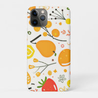 Tropical Fruit Fiesta Pattern