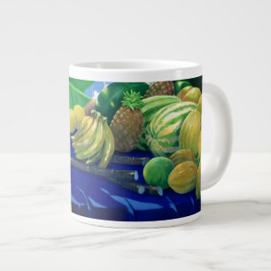 Tropical Fruit Large Coffee Mug