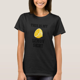 Tropical Fruit Lemon Quote Lemonade T-Shirt