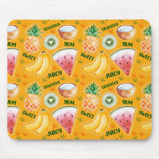 Tropical Fruit Mousepad (Front)
