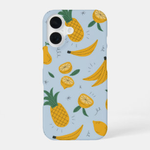 Tropical Fruit Party iPhone 16 Case