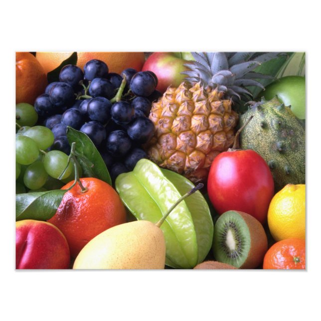 Tropical Fruit Photo Print (Front)