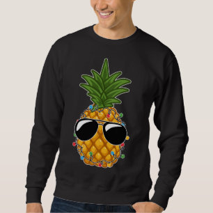 Tropical Fruit Pineapple Sunglasses Christmas In J Sweatshirt
