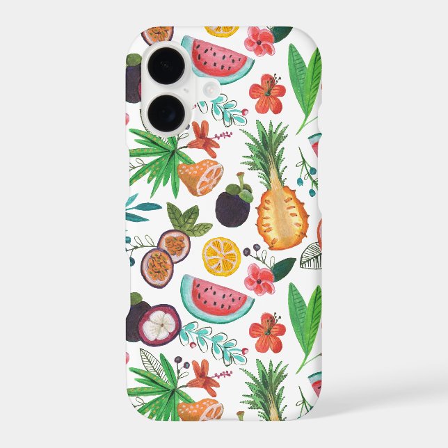 Tropical Fruit Summer Pattern Colourful (Back)