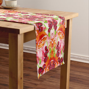 TROPICAL FRUIT TABLE RUNNER