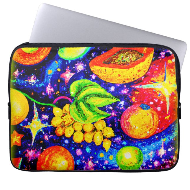 Tropical Fruits in the Sky. Buy Now Laptop Sleeve (Front)