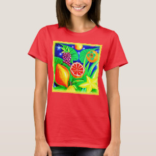 Tropical Fruits in the Sky. Buy Now T-Shirt