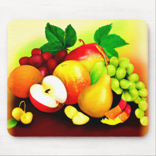 Tropical Fruits Painting. Buy Now Mouse Pad