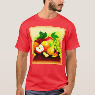 Tropical Fruits Painting. Buy Now T-Shirt