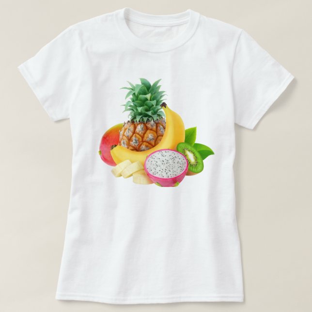Tropical fruits T-Shirt (Design Front)