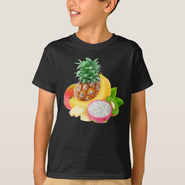 Tropical fruits T-Shirt (Front)