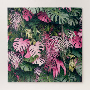 Tropical Full Background Trees Jigsaw Puzzle