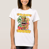Tropical Funny Aloha Beaches Hawaiian Tiki