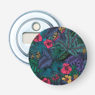 Tropical garden bottle opener