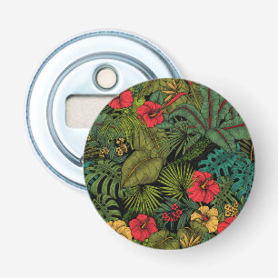 Tropical garden bottle opener