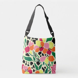 Tropical Garden Dots Crossbody Bag