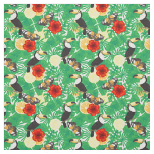 Tropical garden fabric