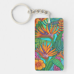 Tropical Gems Key Chain
