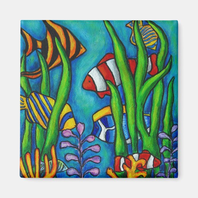 Tropical Gems Magnet (Front)