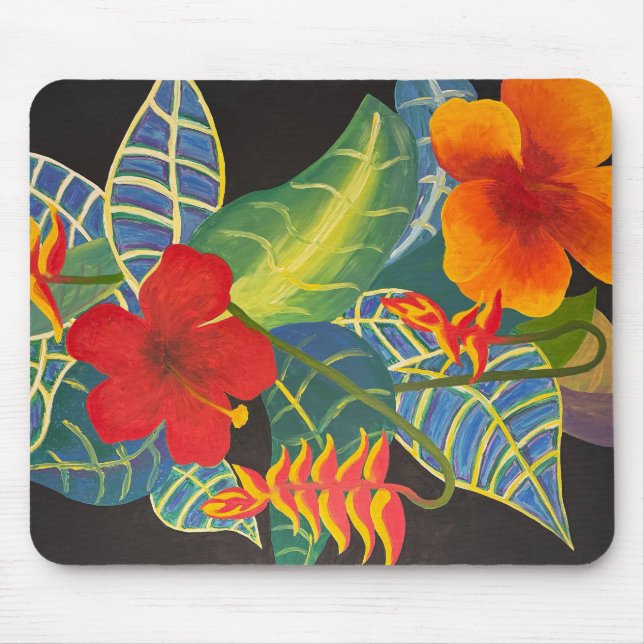 Tropical Ginger Flower Mousepad @3dudes1life (Front)