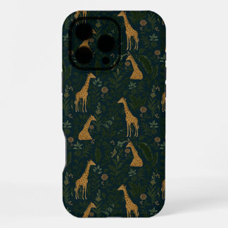 Tropical Giraffe Hangout iPhone 16 Pro Max Case