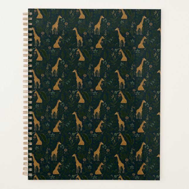 Tropical Giraffe Hangout Planner (Front)