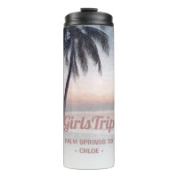 Tropical Girls Weekend Trip Personalised Tumbler