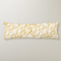 Tropical Gold Palm Leaf