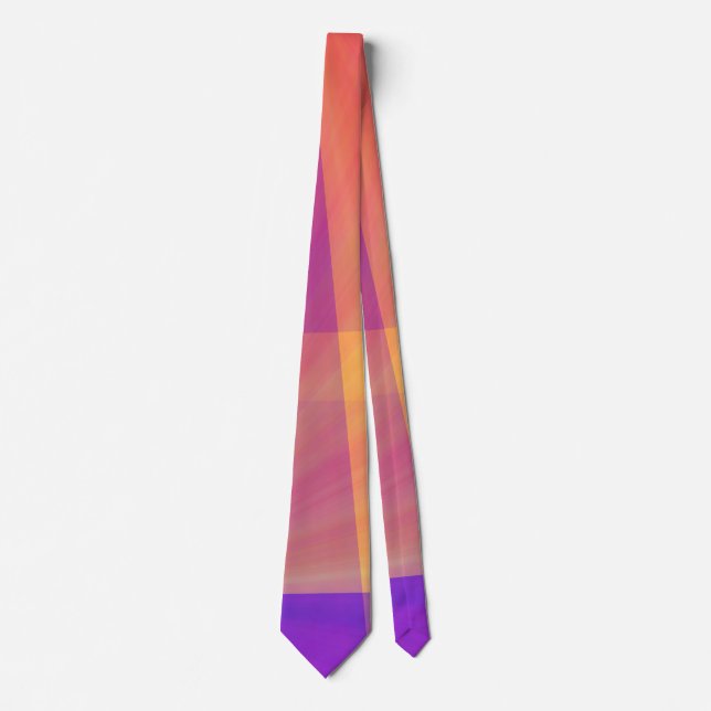 tropical gradient colours tie (Front)