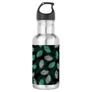 Tropical Green Leaves 532 Ml Water Bottle