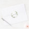 Tropical Green Leaves Wedding Envelope Seals