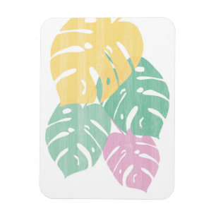 Tropical Greenery - Monstera Leaves Magnet