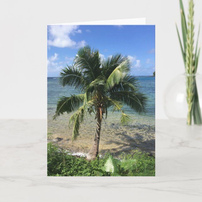 tropical greeting card (Front)