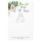 Tropical Guess the dress bridal shower game